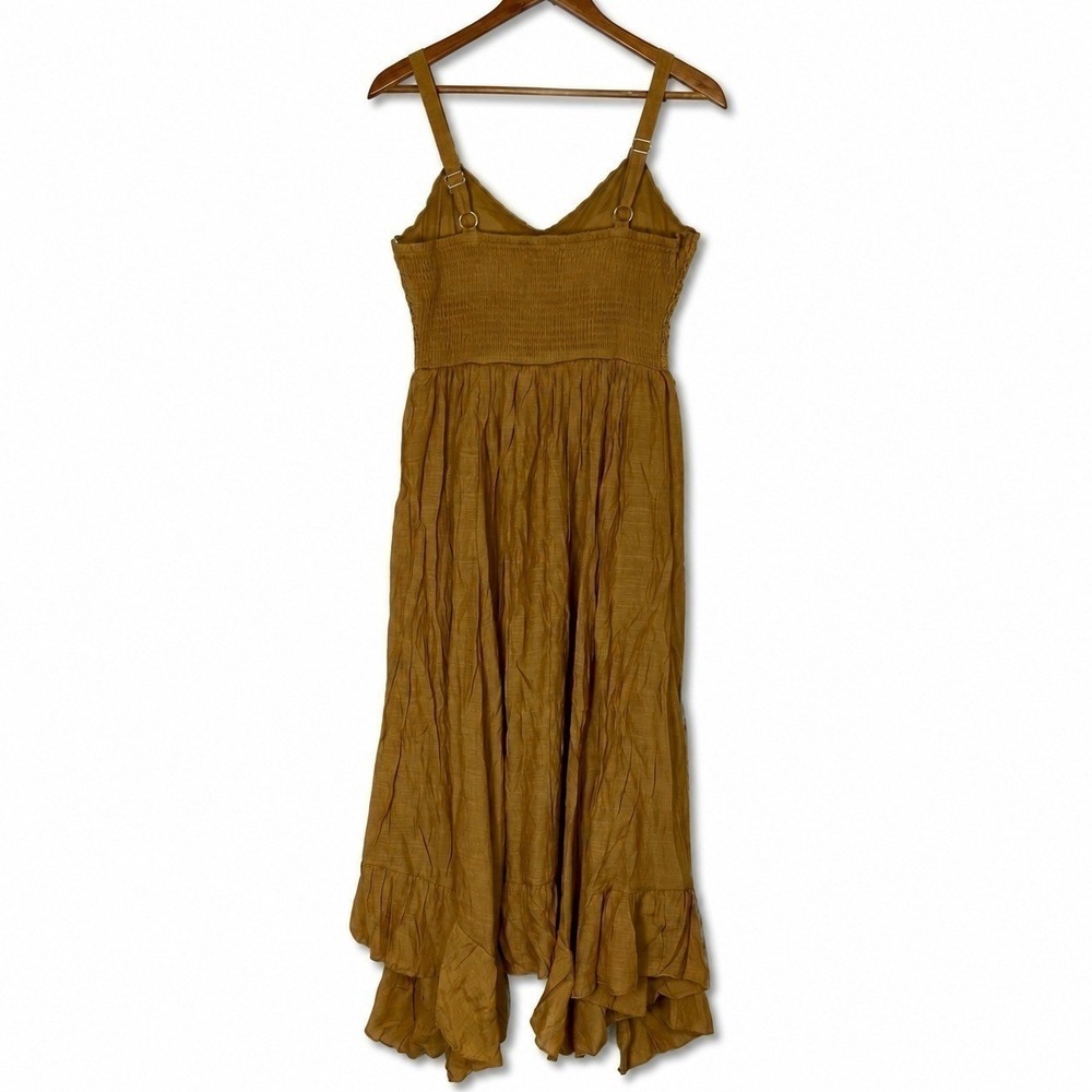 Anthropologie J Gee Sz Small Maxi Dress Cottagecore Boho Chic Coquette Feminine - Picture 4 of 6